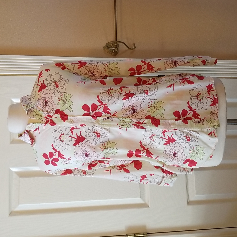 Maru floral button down shirt